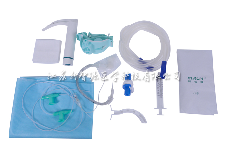 Disposable endotracheal intubation and anesthesia kit