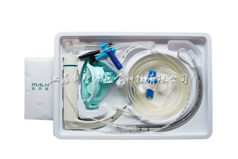Disposable general anesthesia and endotracheal intubation kit 
